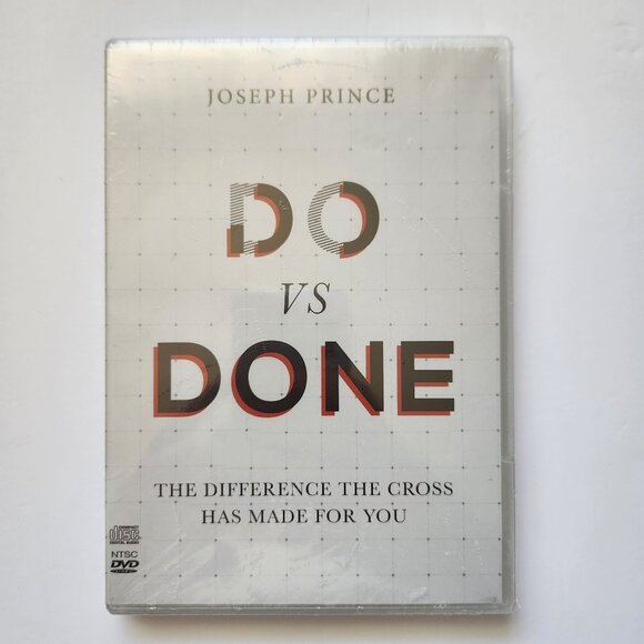 "Do Vs Done" DVD By Joseph Prince, Sealed - Picture 1 of 5